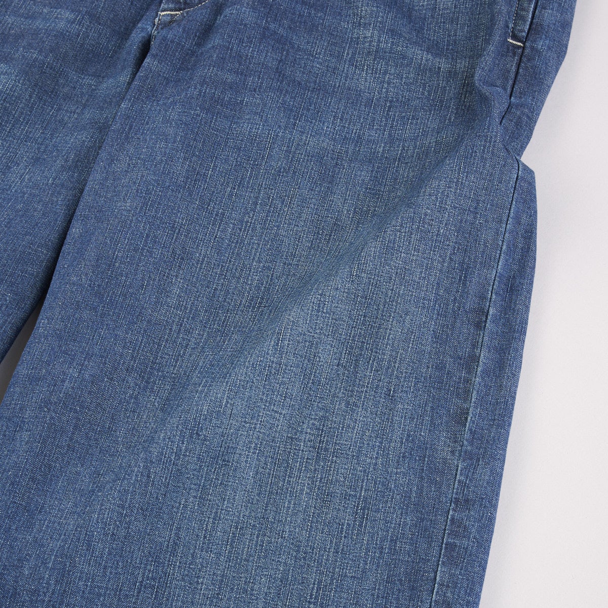 ポロ ラルフ ローレンのビッグ デニム チノの素材感