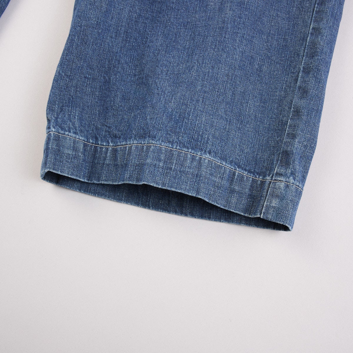 ポロ ラルフ ローレンのビッグ デニム チノの裾