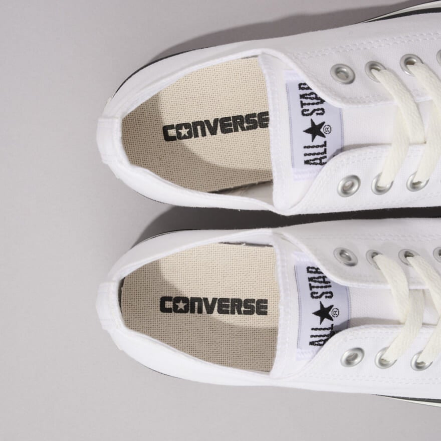 ALL STAR OX オールスター　ＯＸ ホワイト 寄り