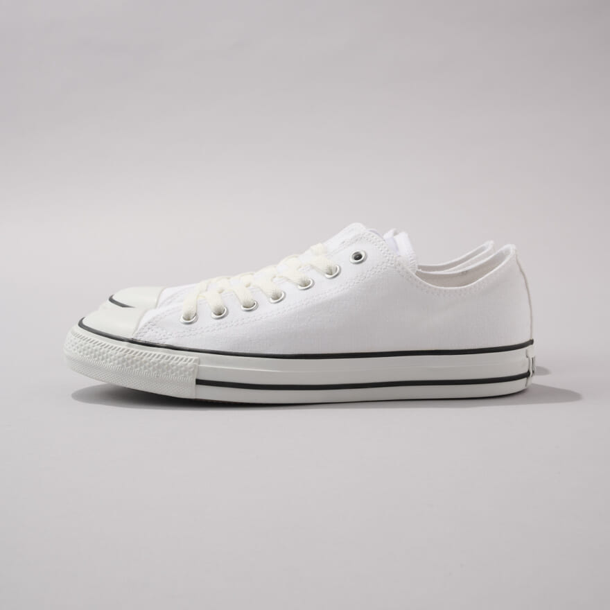 ALL STAR OX オールスター　ＯＸ ホワイト サイド 俯瞰