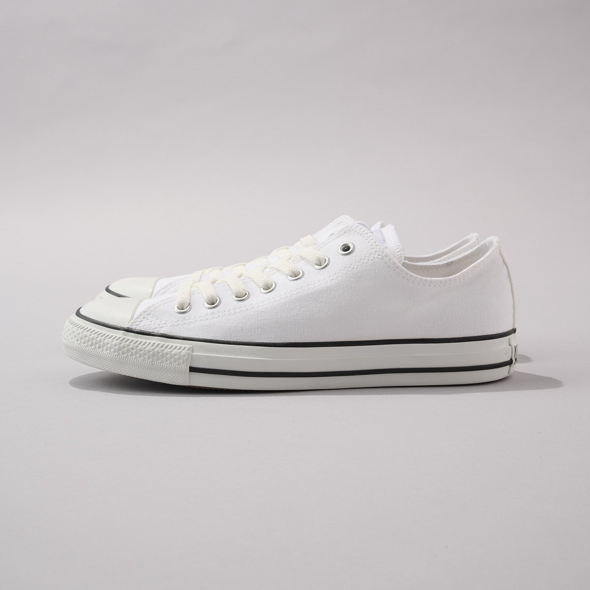 ALL STAR OX オールスター　ＯＸ ホワイト サイド 俯瞰