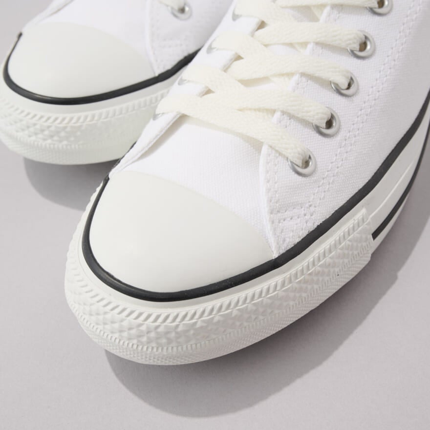 ALL STAR OX オールスター　ＯＸ ホワイト つま先 寄り