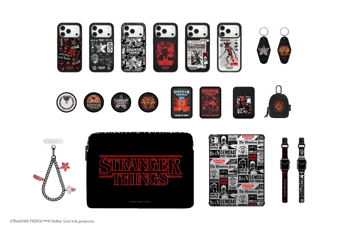 CASETiFYとNetflix「ストレンジャー・シングス」最終章のコラボアイテム　Stranger Things The Party Collector Edition Special Set