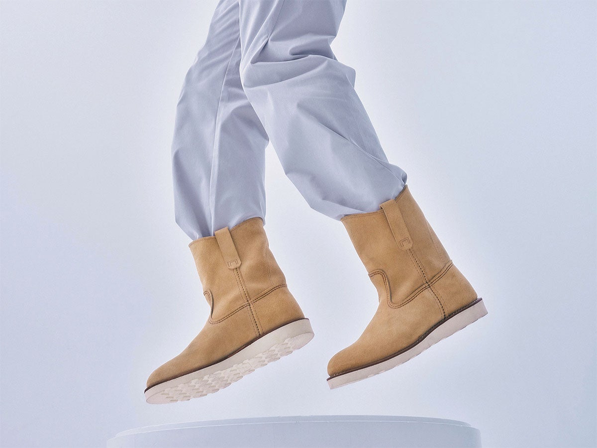 レッドウィングのワークブーツ