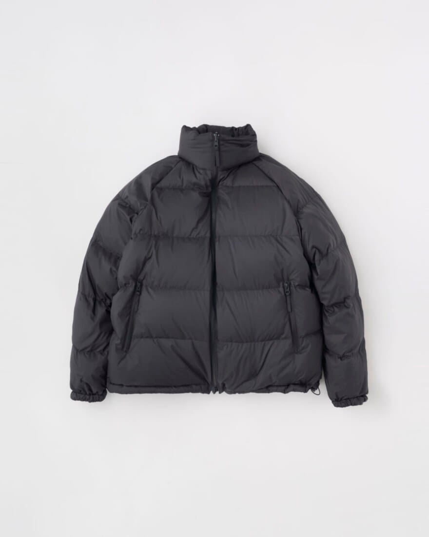 ユニオンウェアのダウンジャケット　ブラック