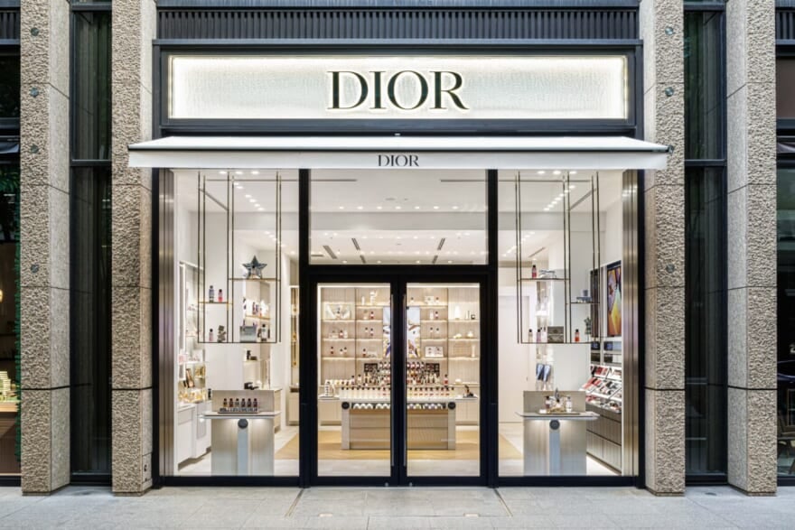 「ハウスオブディオールビューティ丸の内」の店舗外観