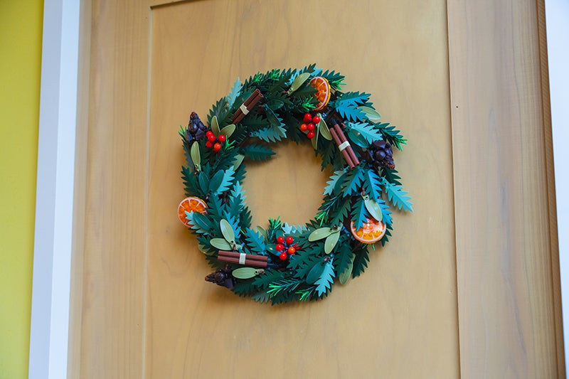 レゴのクリスマスリース