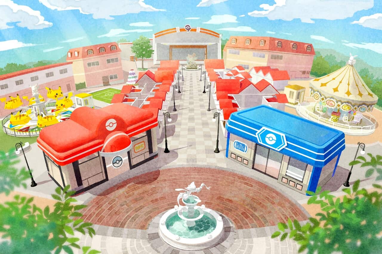 ポケモン「ポケパーク カントー」カヤツリタウンイメージ
