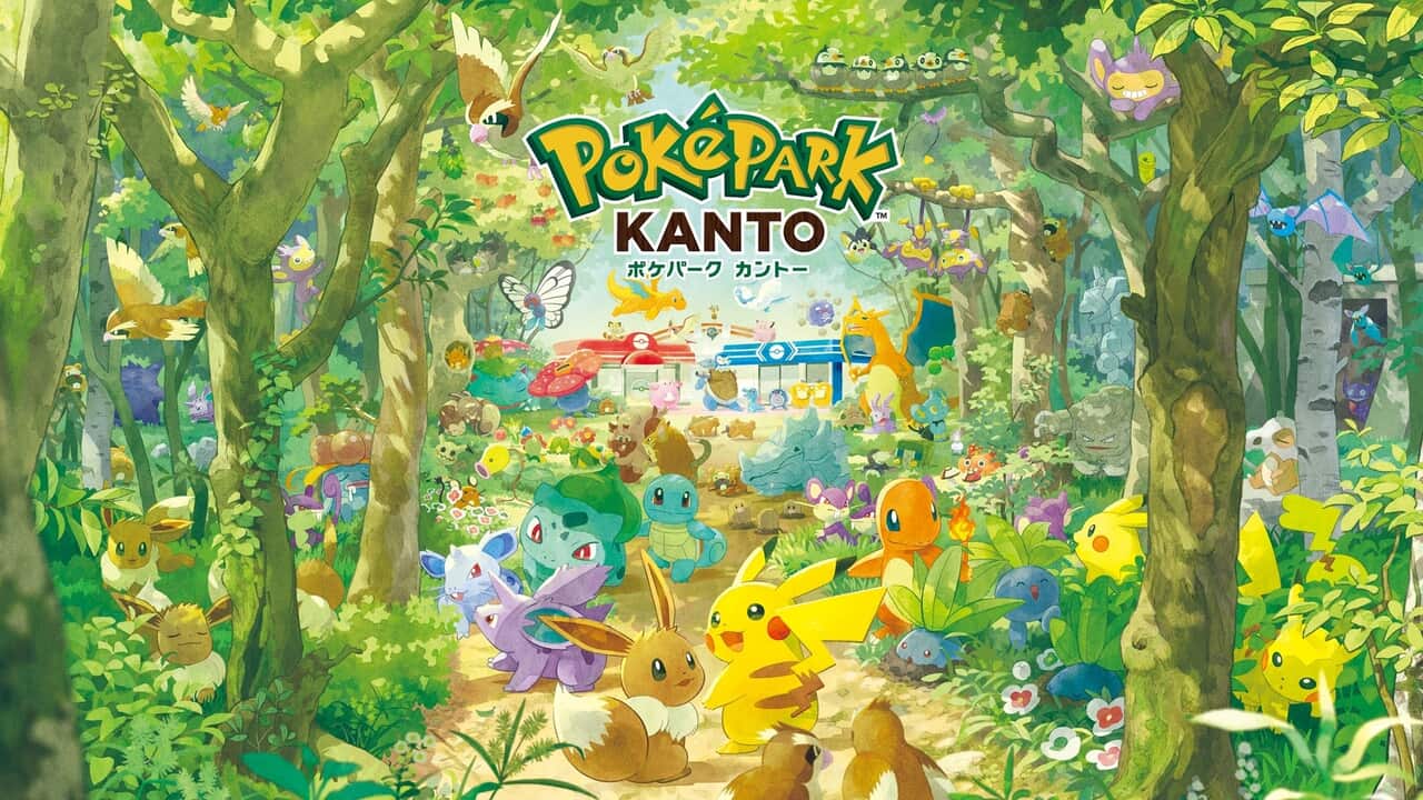 ポケモン「ポケパーク カントー」キービジュアル