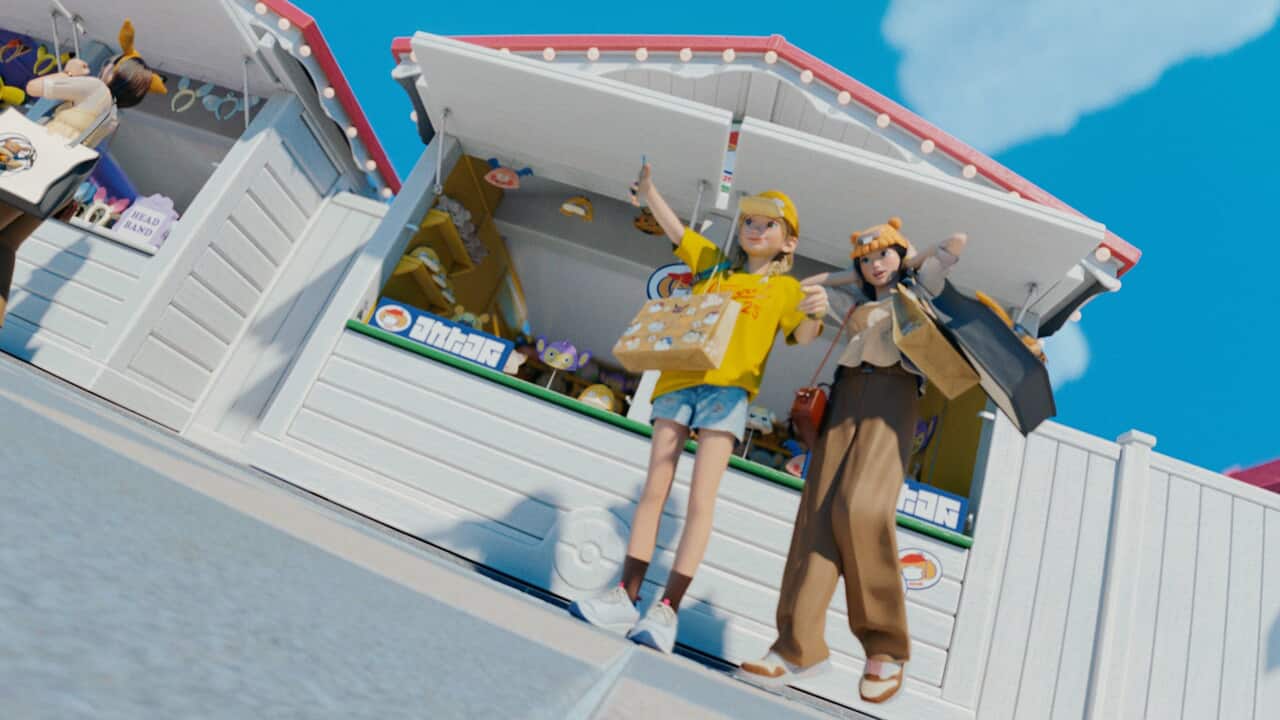 ポケモン「ポケパーク カントー」カヤツリタウンのイメージ