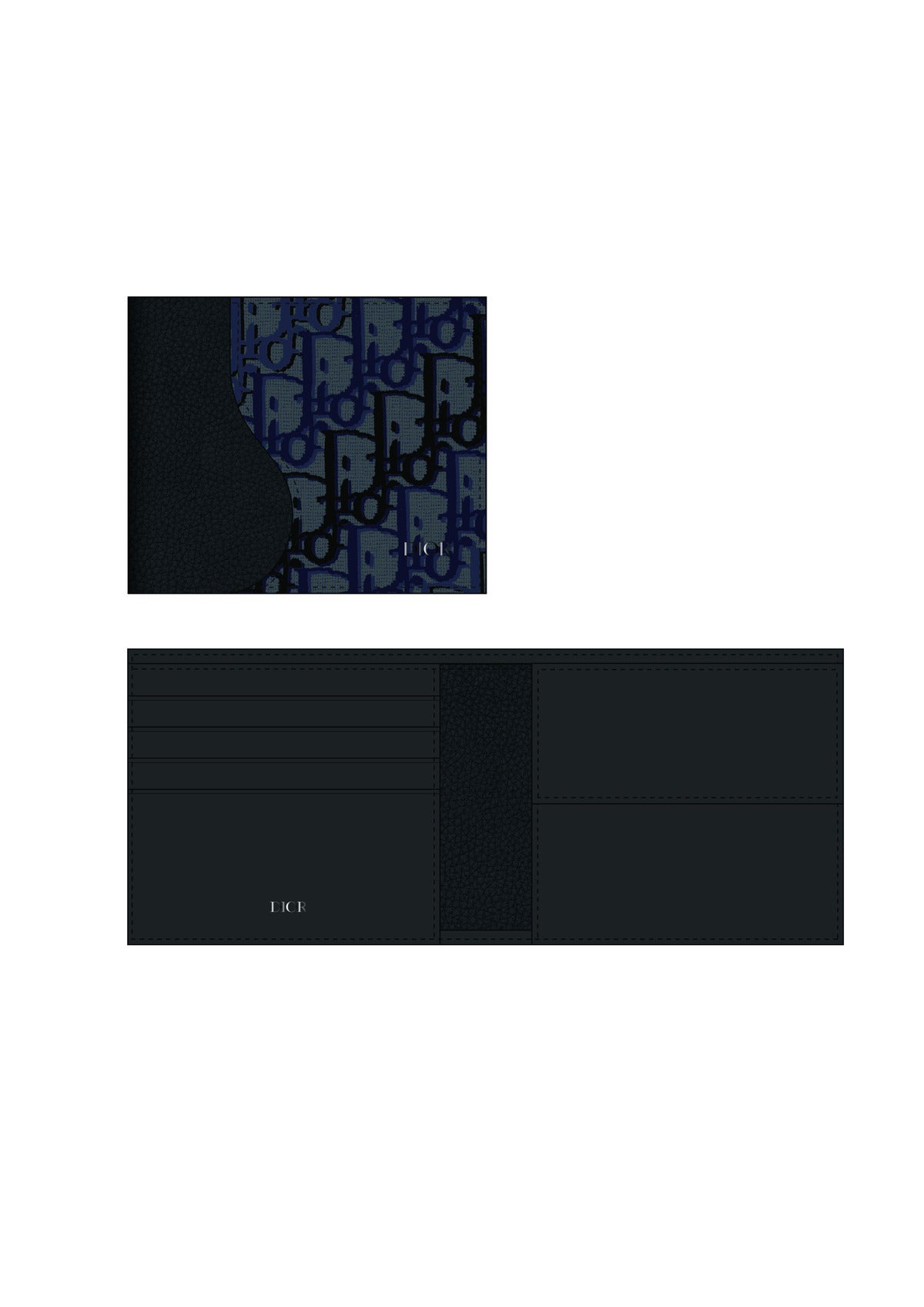 【コインケース付き】Saddle 2つ折りウォレット ¥110,000