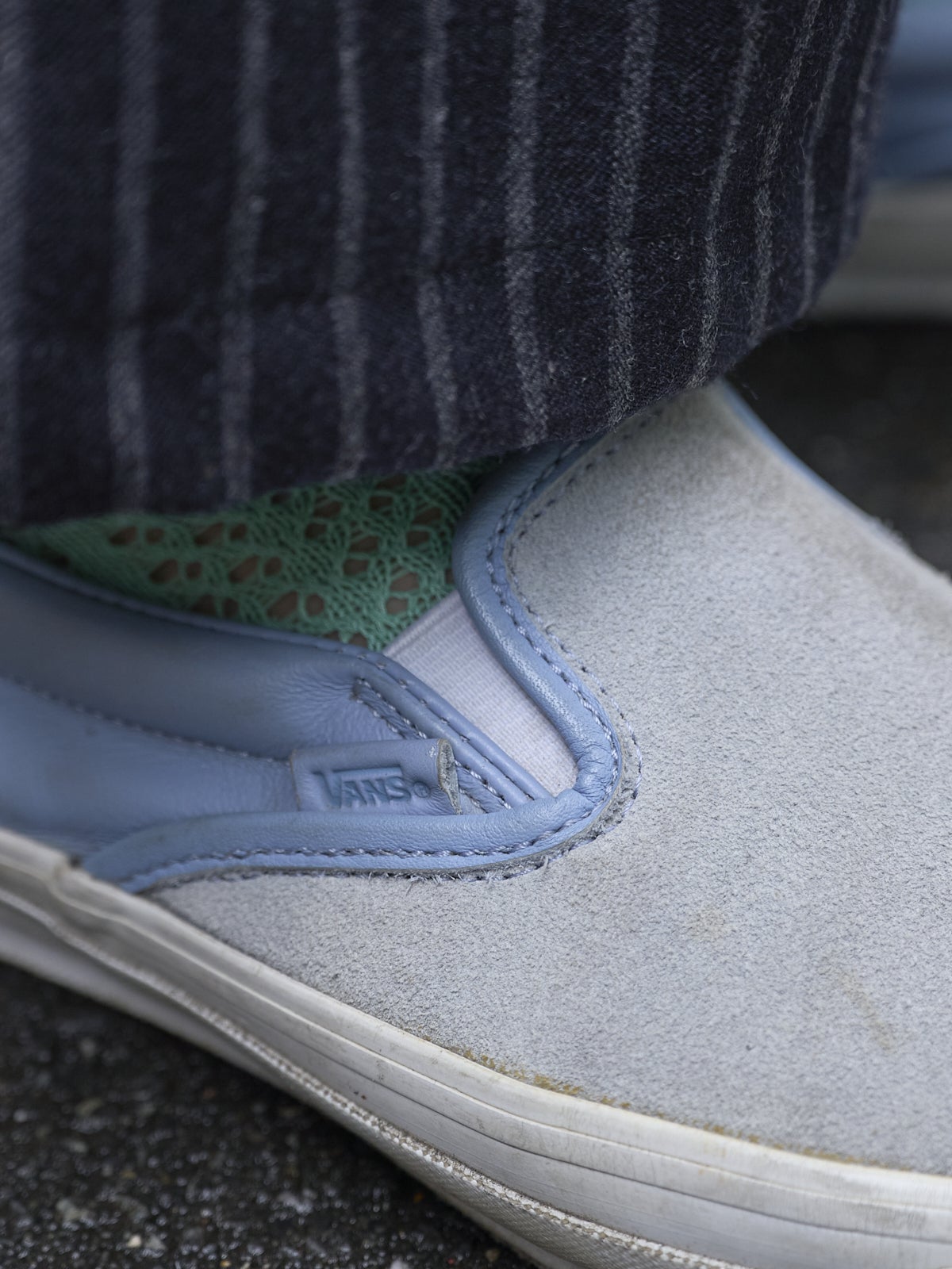 ヴァンズスリッポン　タグ寄り