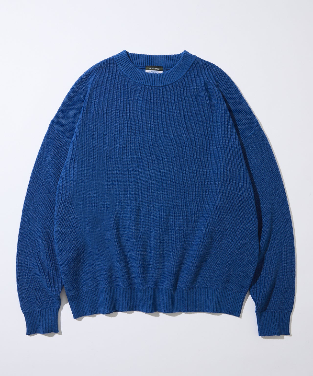 『ローソンフリーク』第5弾イージーウォッシュニット ブルー 俯瞰