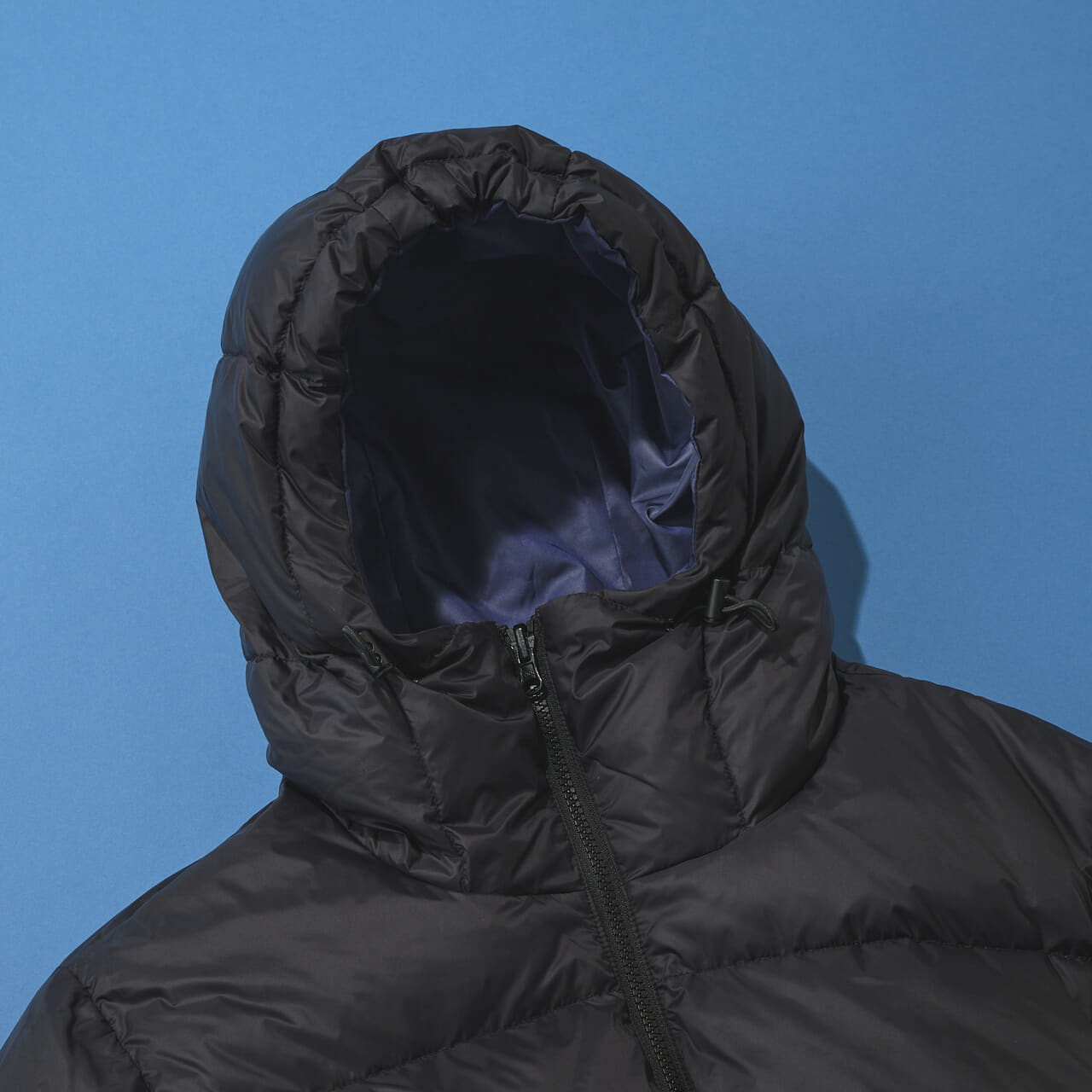 タイオン 新作ダウン TAION×UNFILO リバーシブルフードダウン フード