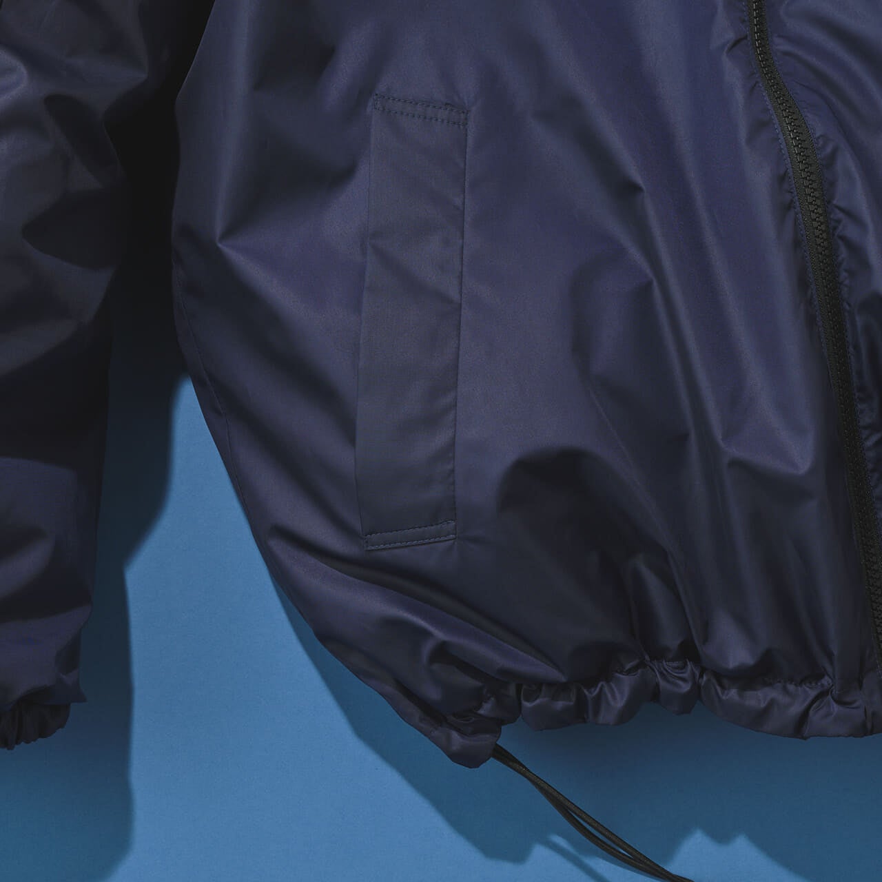 タイオン 新作ダウン TAION×UNFILO リバーシブルフードダウン 絞り