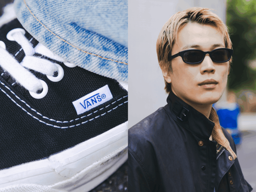 頼れる「ヴァンズ」とレアな「バブアー」をコーデの主役に。刈り上げないベリショでエッジを効かせて【おしゃれな人の冬ヘアとファッションSNAP！】