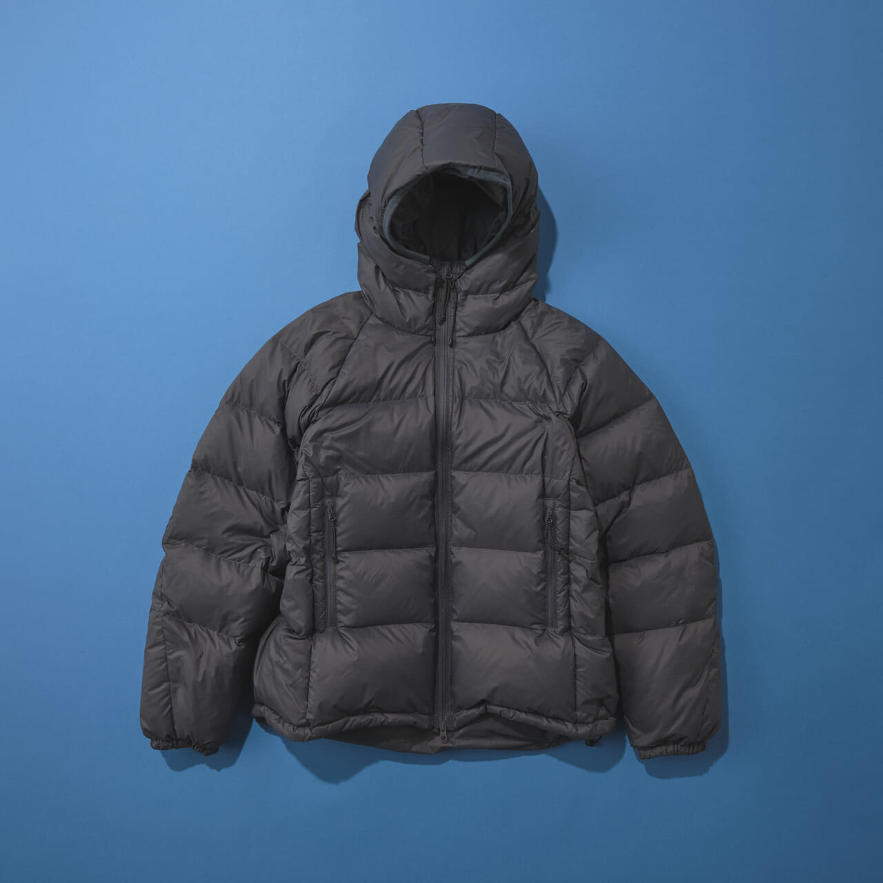 タイオン 新作ダウン TAION HOODED BLOUSON 俯瞰