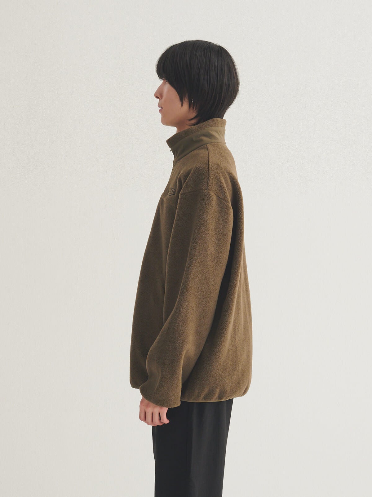 キーンの新作フリース ジンジャー ブラッシュド パッカブル ジャケットを試着＆本音レビューのサイド