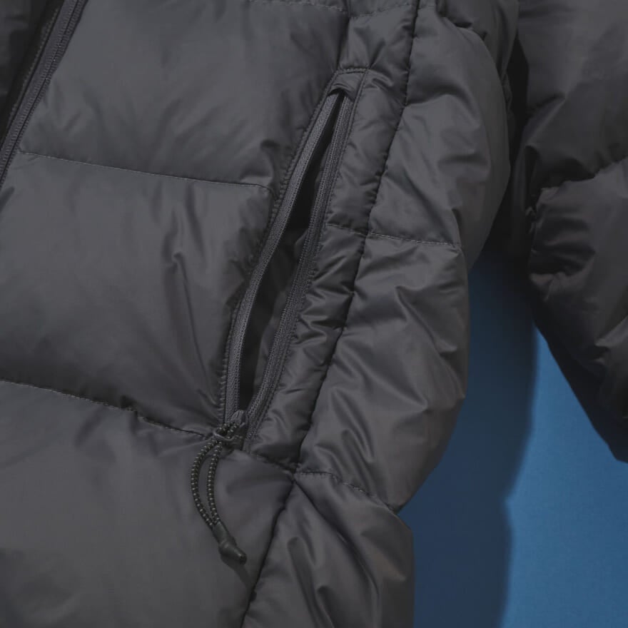 タイオン 新作ダウン TAION HOODED BLOUSON ポケット