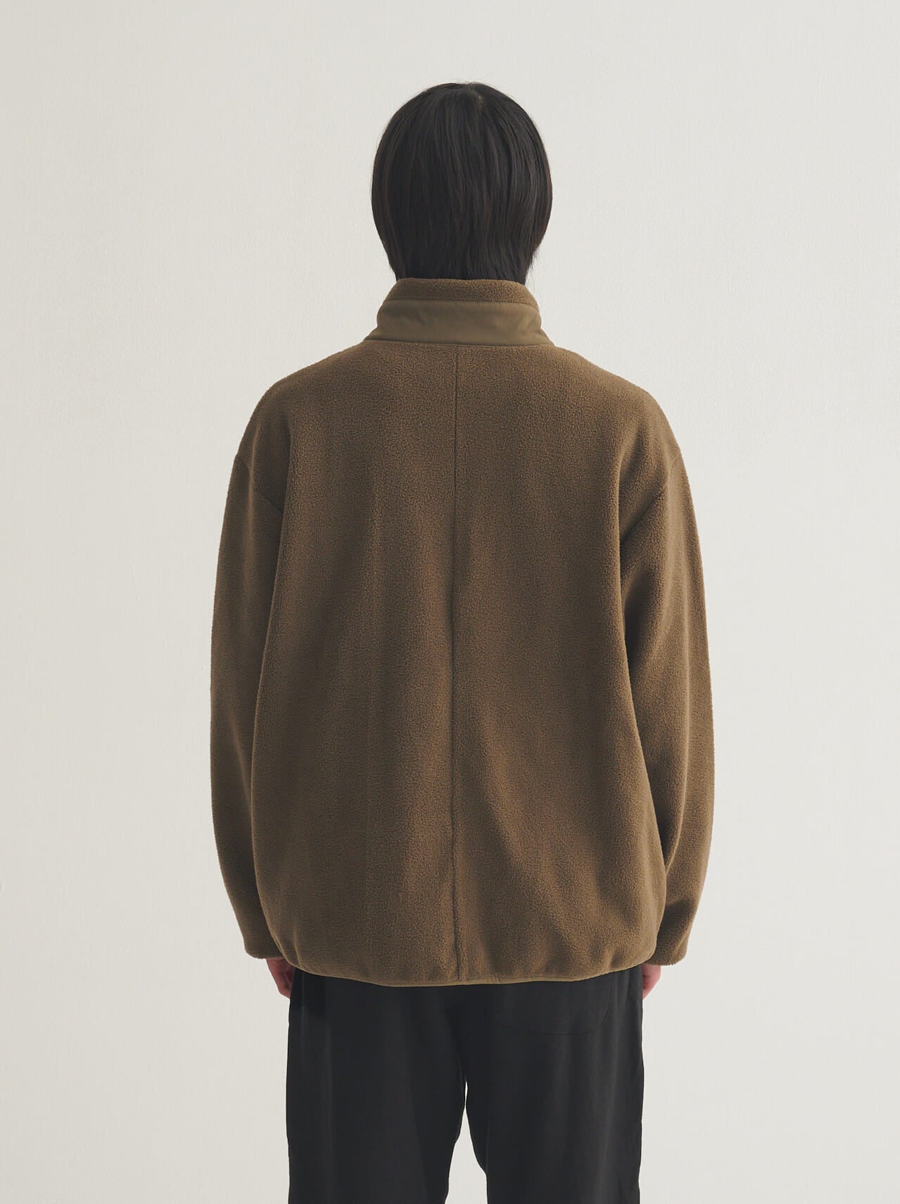 キーンの新作フリース ジンジャー ブラッシュド パッカブル ジャケットを試着＆本音レビューのバック