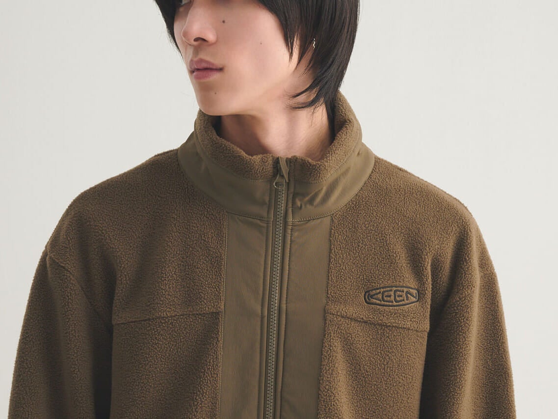キーンの新作フリース ジンジャー ブラッシュド パッカブル ジャケットを試着＆本音レビューの寄り