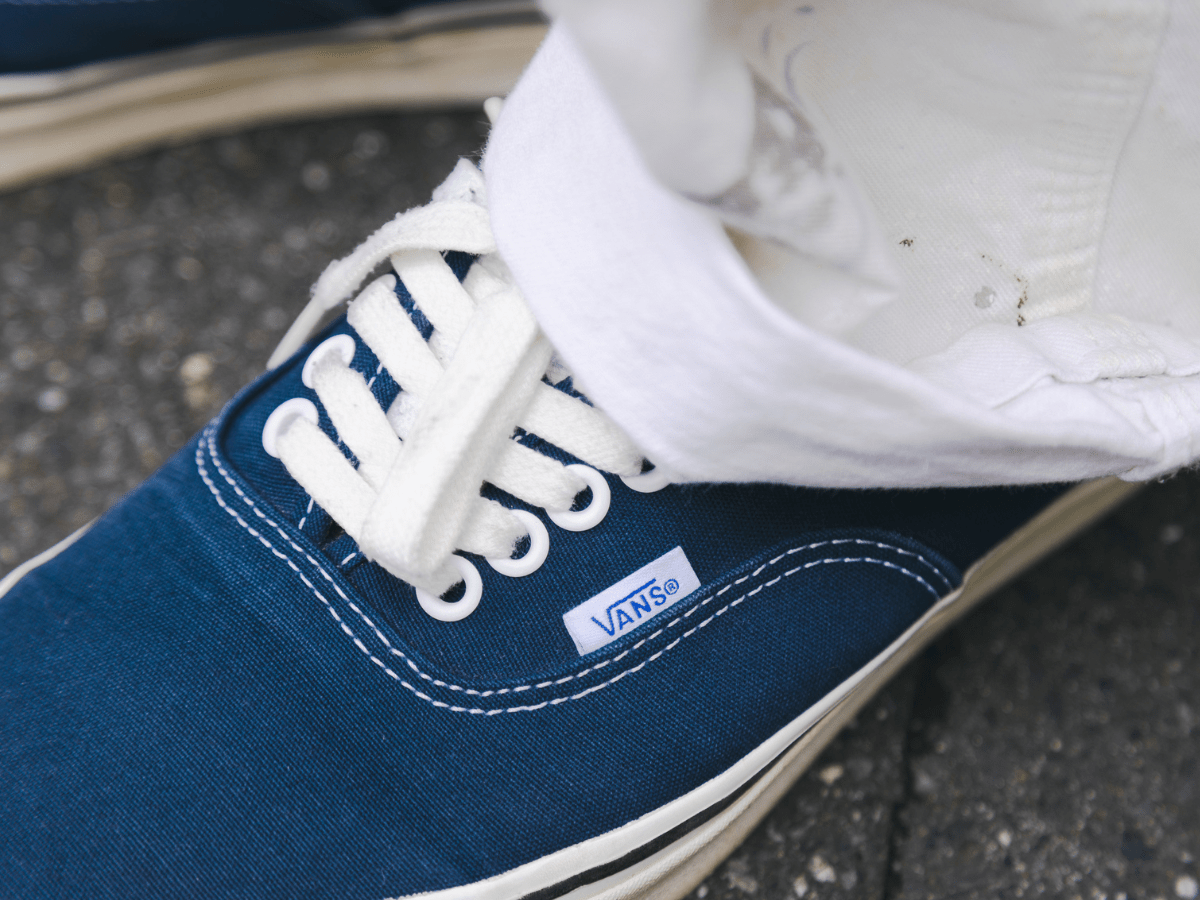 OOOYY YOHEIさんの冬ファッション　ヴァンズのオーセンティック　寄り