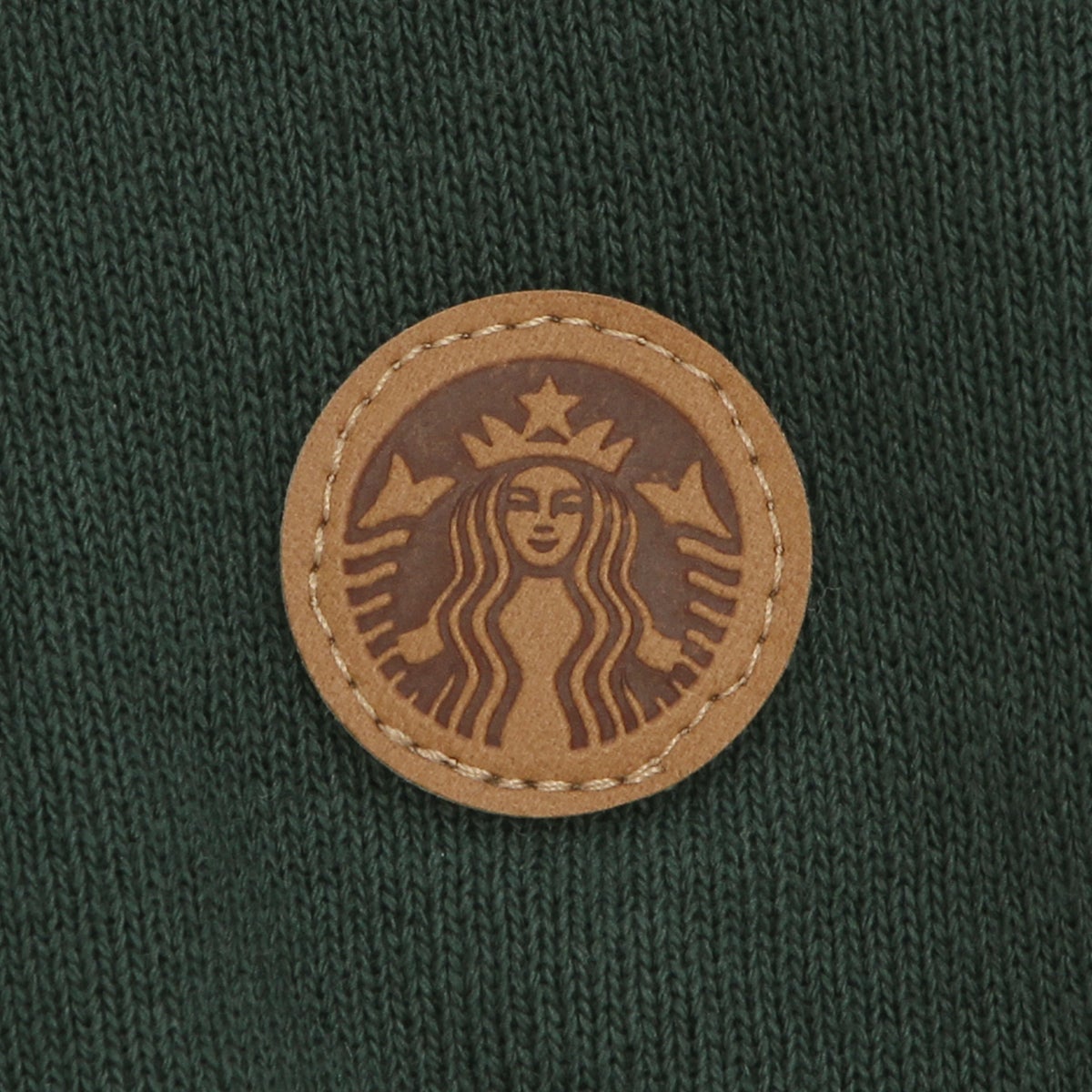 「スターバックス」×「ビームス」STARBUCKS STAND by BEAMS レザーパッチ