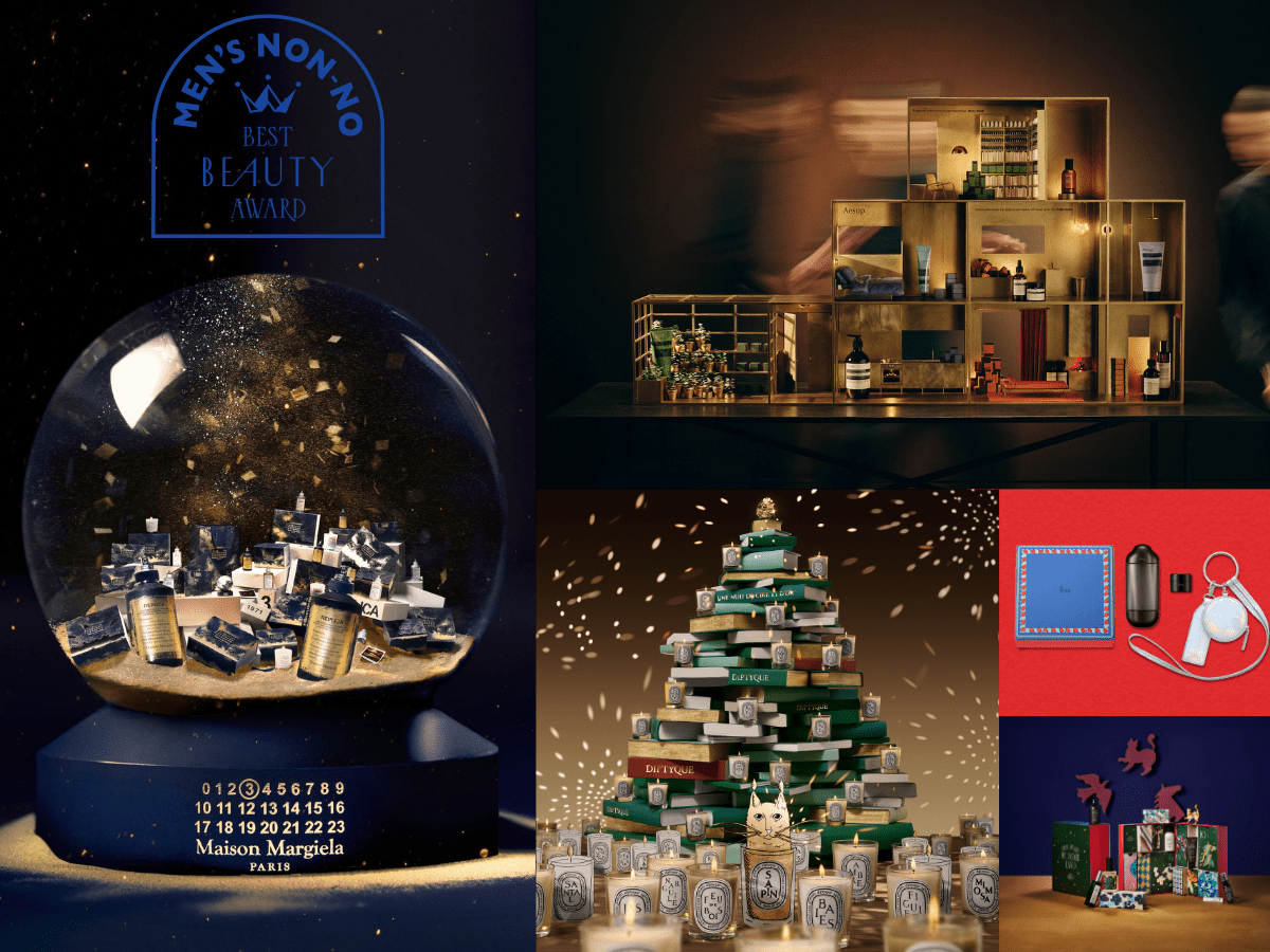 メンズにおすすめの「クリスマスコフレ」たち。イソップ、ディプティック、メゾンマルジェラ…ブランド別に紹介【メンズノンノ美容大賞2025】
