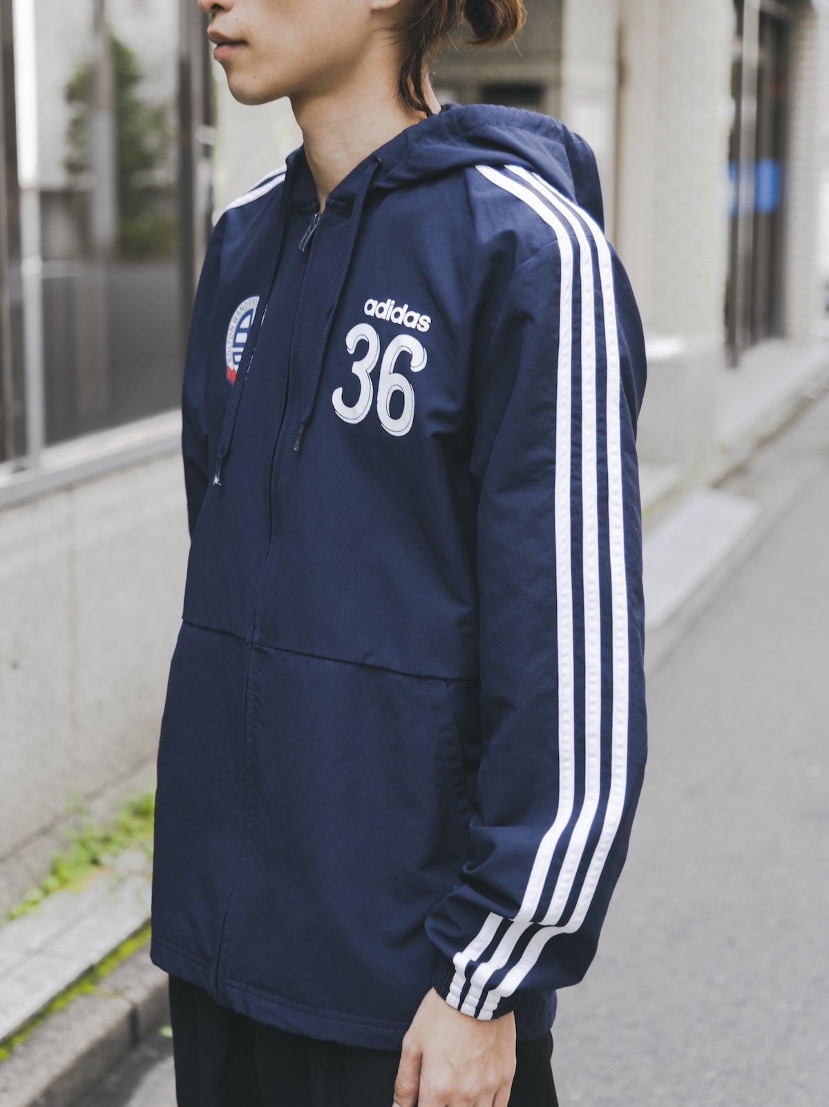 UMiTOS・小林　大輝さんの冬スタイル　アディダスの古着