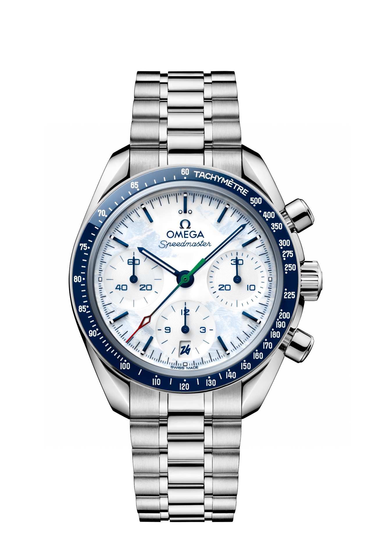 スピードマスター 38 ミラノ・コルティナ 2026 パラリンピック　正面