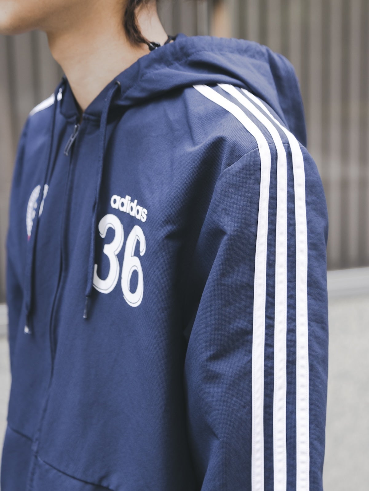 UMiTOS・小林　大輝さんの冬スタイル　アディダスの古着