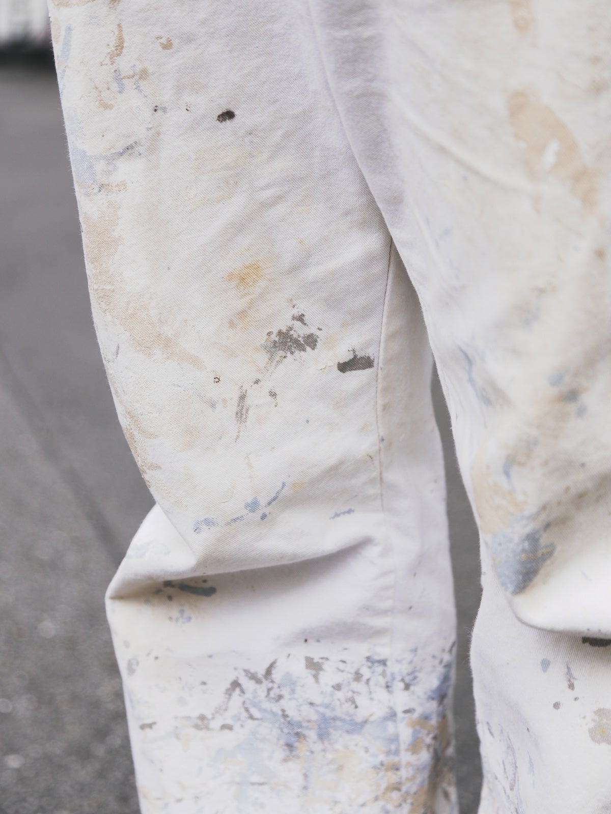 OOOYY YOHEIさんの冬ファッション　ディッキーズのペインターパンツ　寄り