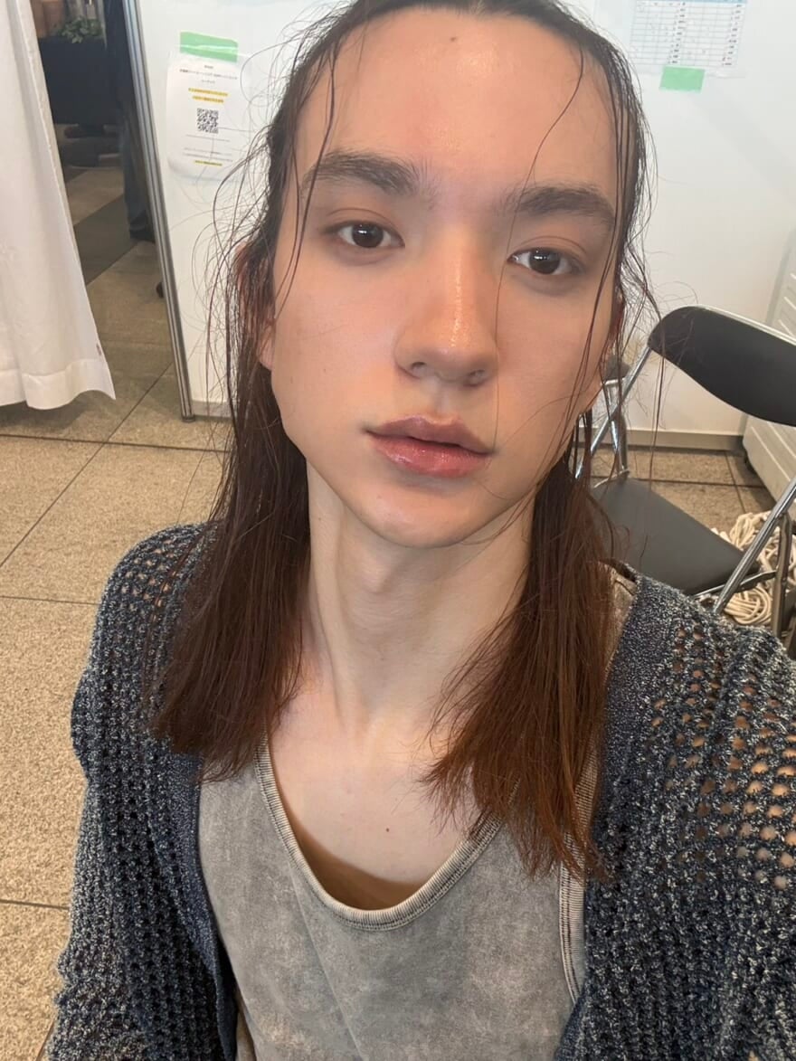 ガールズアワード会場でのメンズノンノモデル嵐翔真