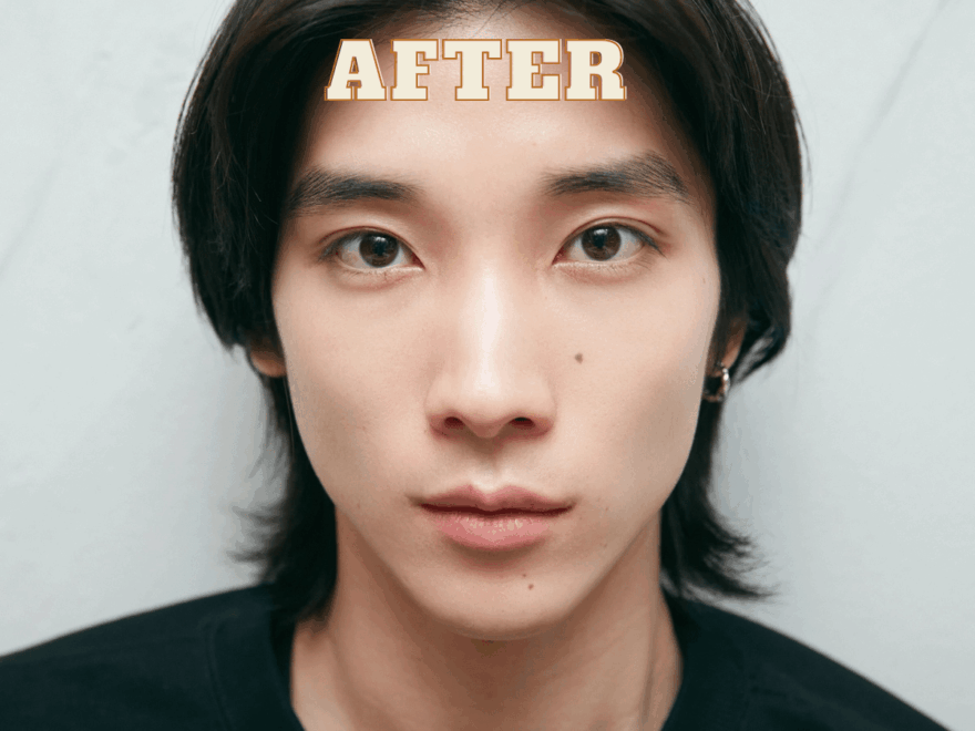 メンズアイブロウサロン・眉サロンafter写真