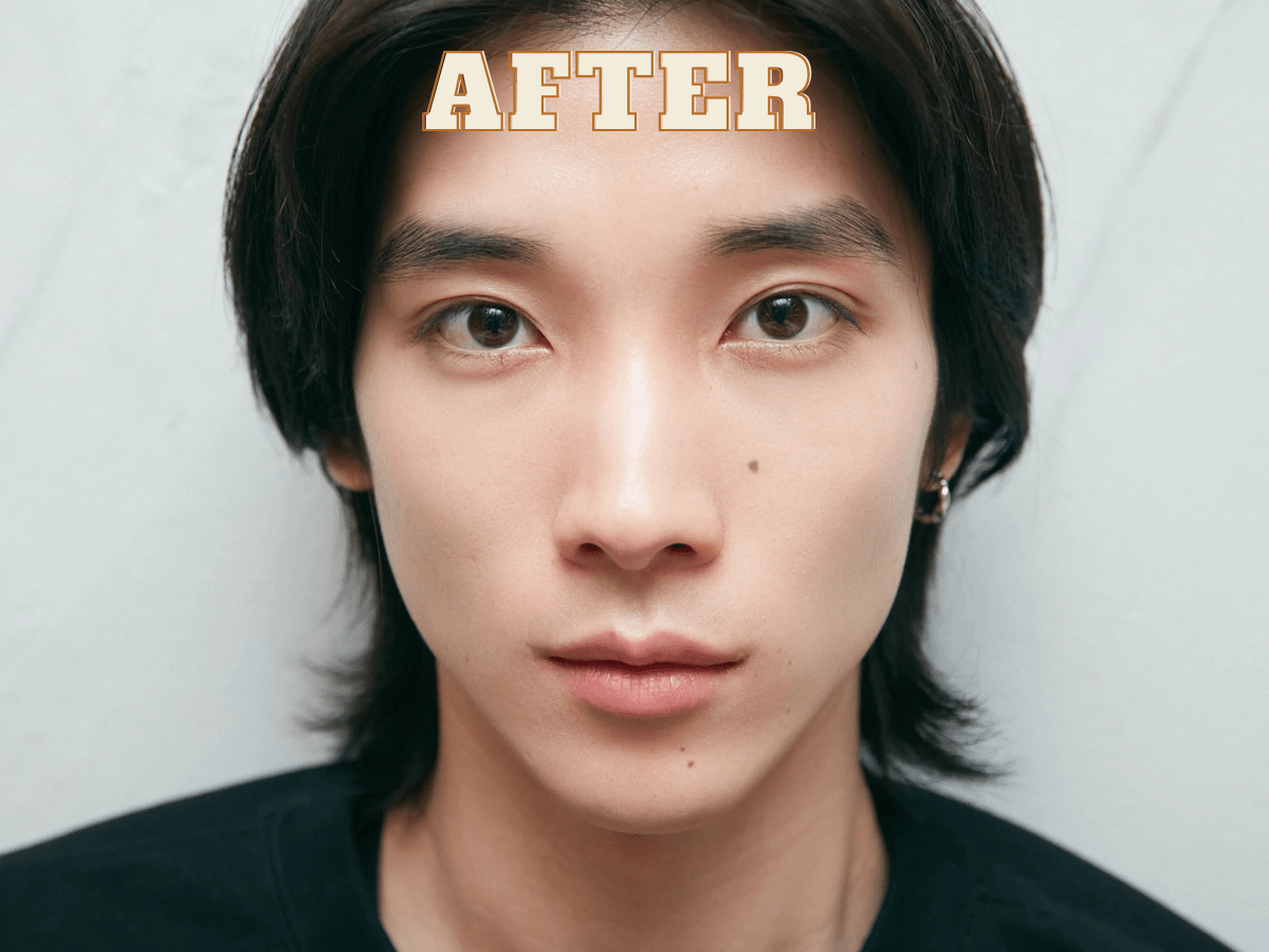 メンズアイブロウサロン・眉サロンafter写真