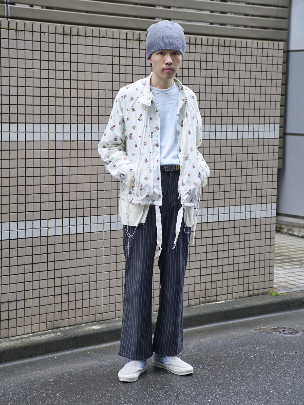 ヴァンズのお洒落な着こなし