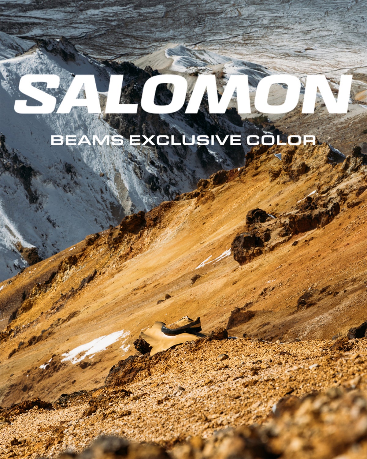 「Salomon」×「BEAMS」 『X-ALP™ Suede』 イメージ