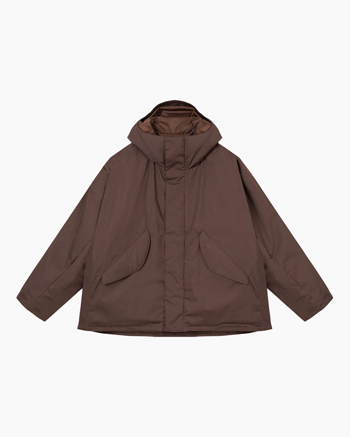 LAD MUSICIAN × ZANTER DOWN JACKET ブラウン