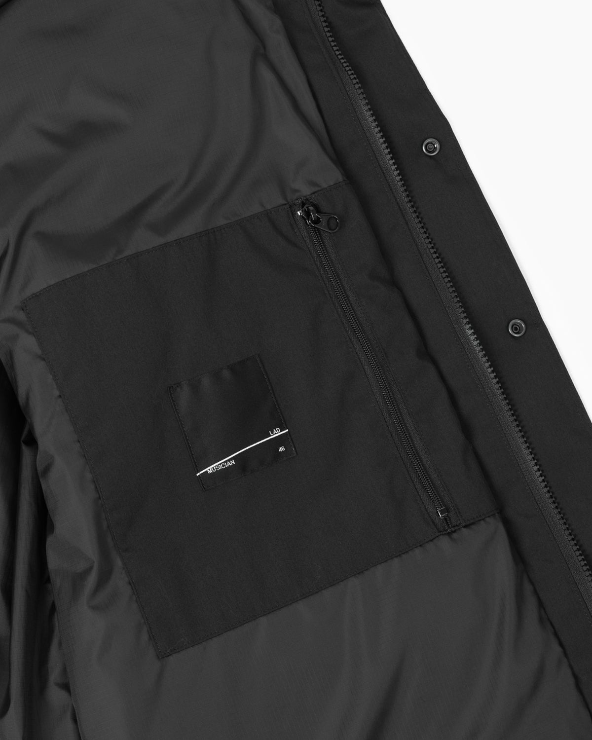 LAD MUSICIAN × ZANTER DOWN JACKET 内ポケット