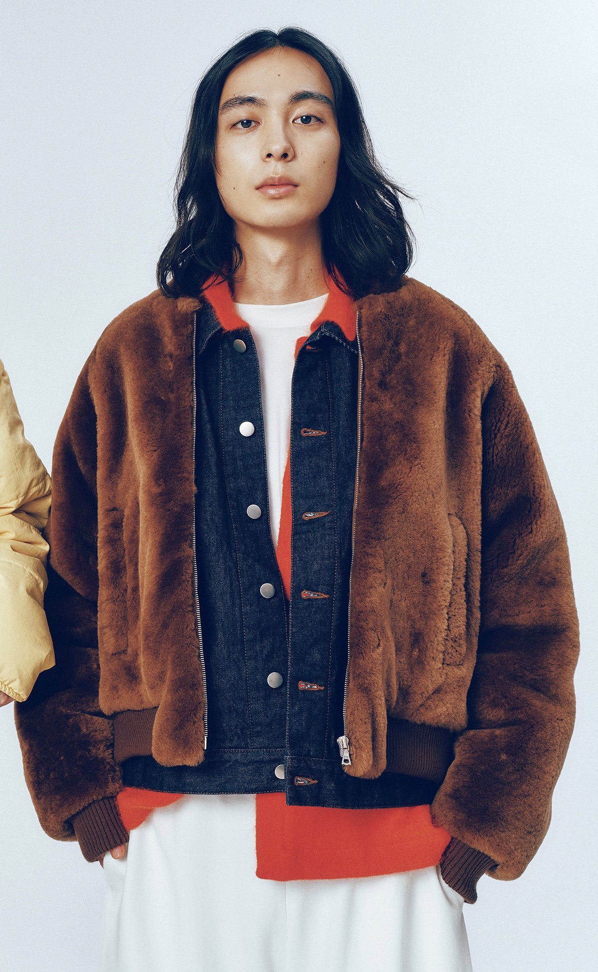 「AURALEE」のウールムートンのブルゾン