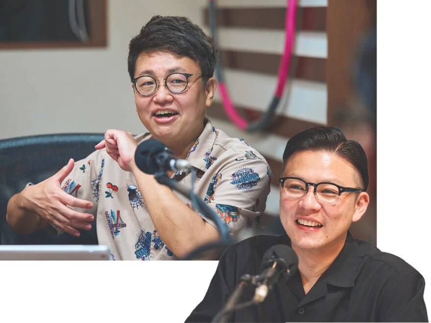 銀シャリの橋本直とガクテンソクの奥田修二