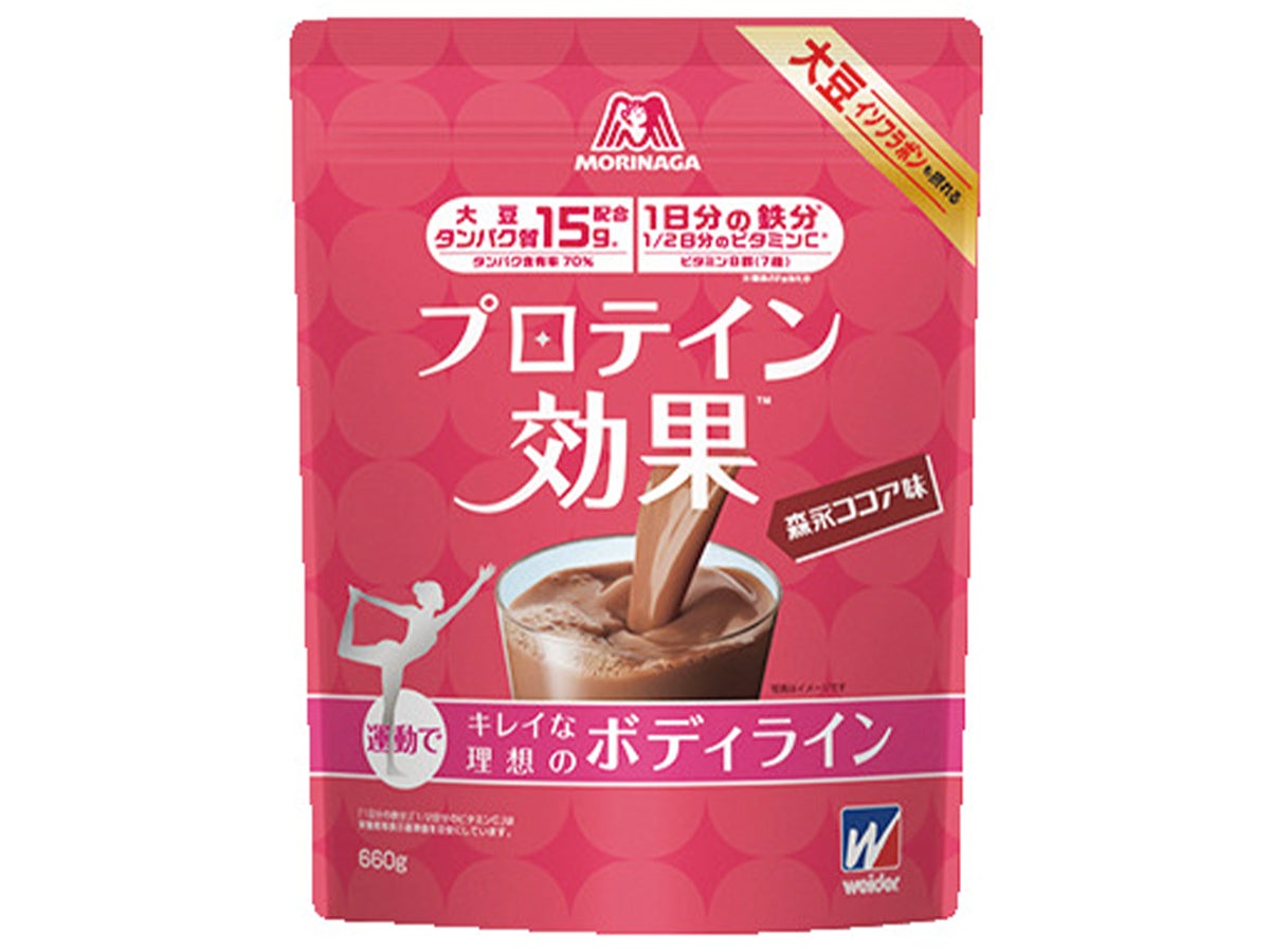 プロテイン効果 森永ココア味