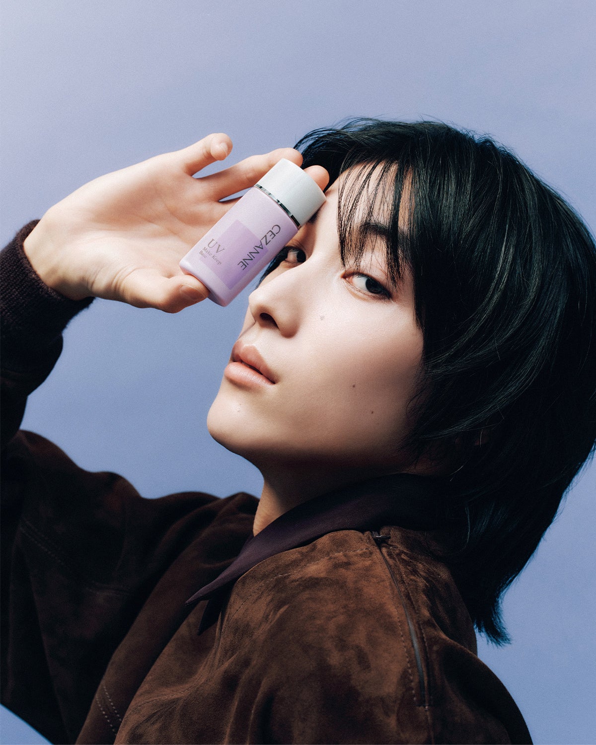 セザンヌの皮脂テカリ防止下地 ピュアラベンダー