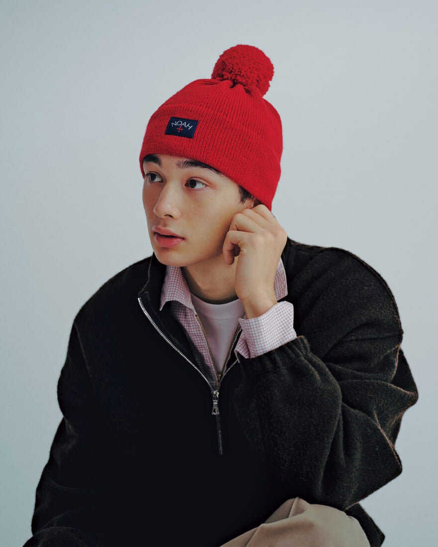 NOAHのニットキャップ