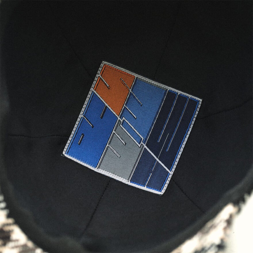 HERMÈSのキャスケット「ロイド・オプティック」キャップ内側