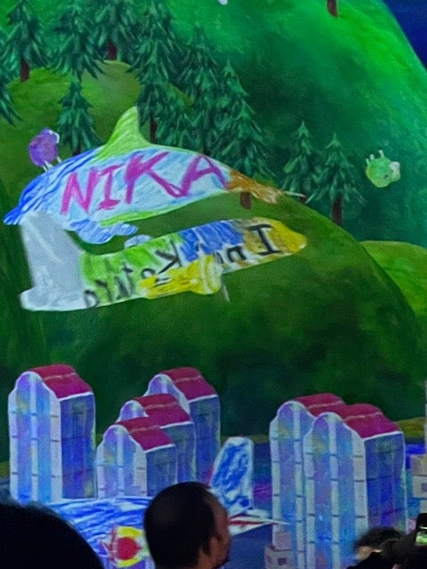 チームラボでの写真