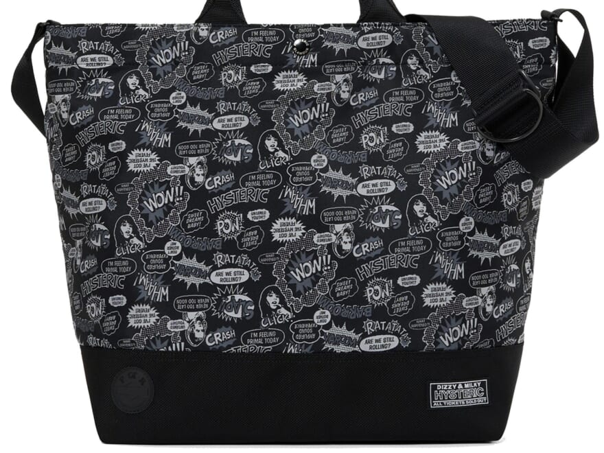 吉田カバンの「POTR」と「ヒステリックグラマー」が初コラボ!ベーシックなアイテムがロックを感じる特別仕様に!