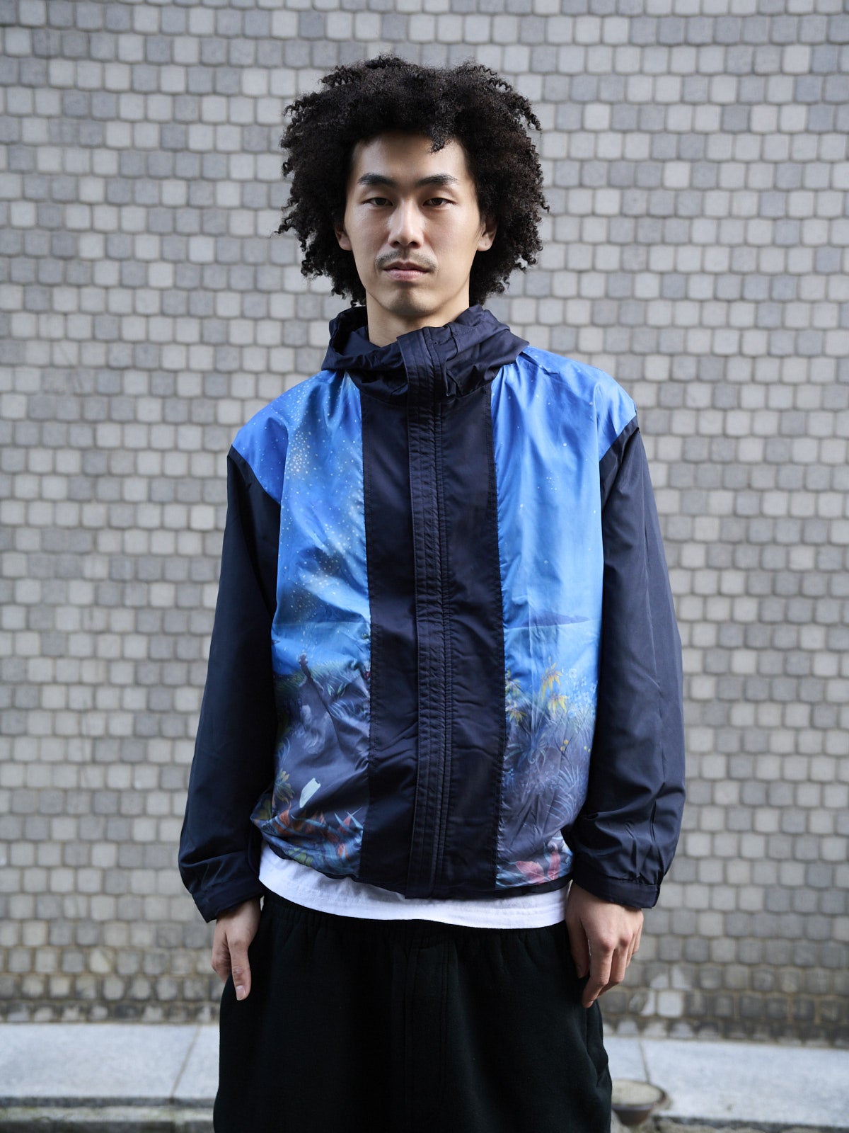 モデル宮内さん お洒落な着こなし 上半身