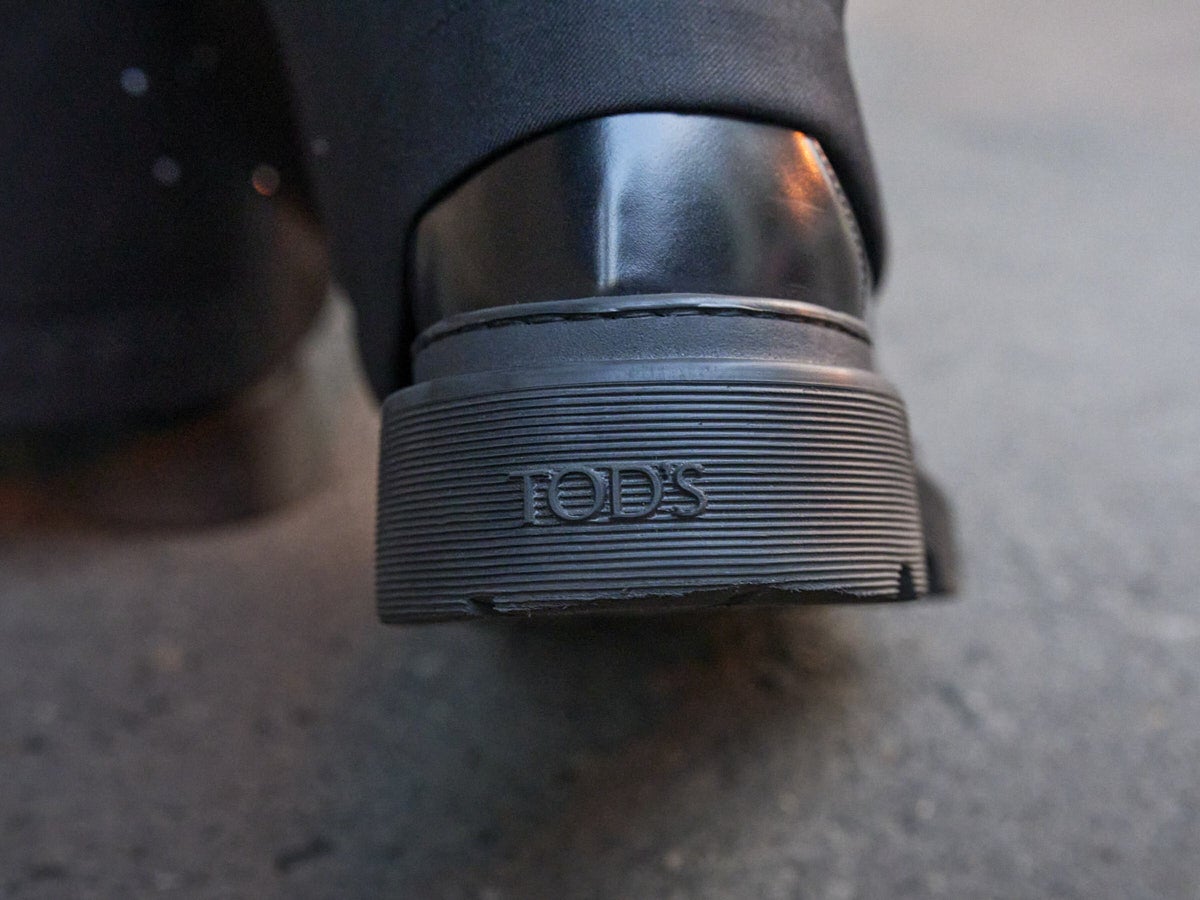 トッズのローファーのヒール