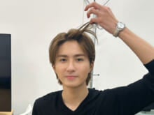 実は、明るい髪色もお気に入り。まだまだ楽しみます！[髙橋大翔ブログ]